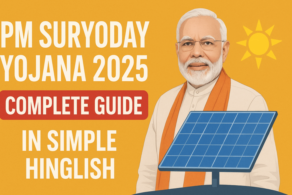 PM Suryoday Yojana 2025 – Complete Guide in Simple Hinglish