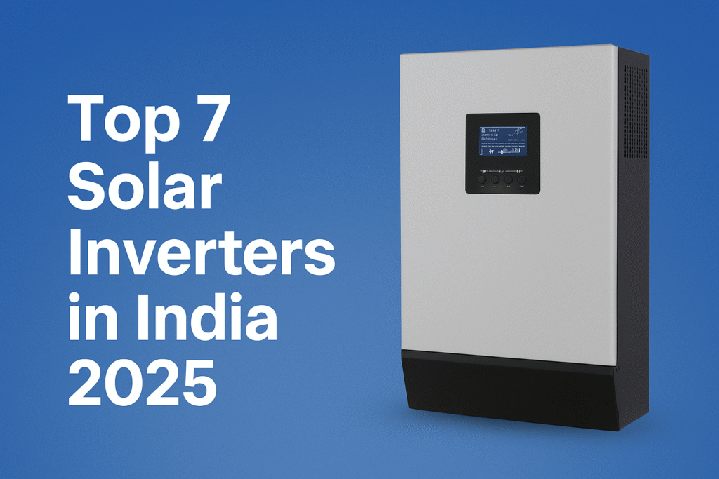 Top 7 Solar Inverters in India 2025